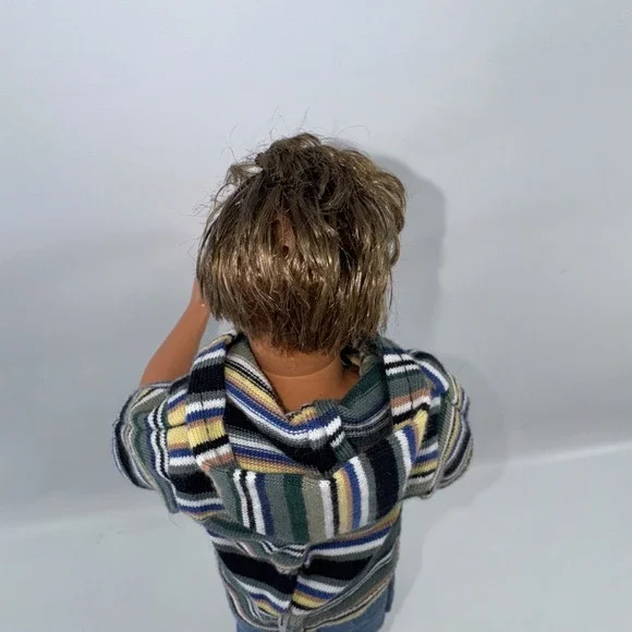 RARE Vintage 1994 Shaving Fun Ken Doll | Mattel #12956 Original Clothes Boots - Picture 9 of 12